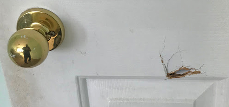 interior door hole repair Bay Point